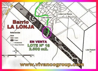 Lote de 2.500 m2. - Barrio LA LONJA - San Martín de los Andes - Provincia de Neuquén