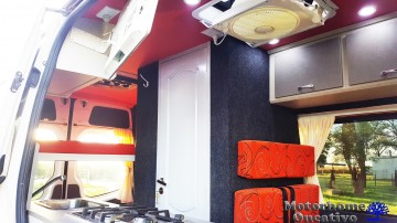 Equipamiento furgon a motorhome sprinter, master, boxer, jumper