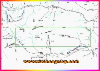 Campo de 10.000 has. - Río Trocomán - Cordillera de los Andes - Provincia de Neuquén