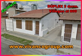 Se vende Dúplex 3 dorm. - Gral. Villegas al 800 - Bº Santa Genoveva - Neuquén capital