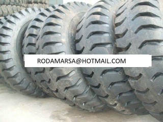 CUBIERTA maciza 12X16.5+llanta  RODAMARSA Solid tires