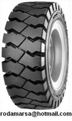 CUBIERTA solida 6.50 - 10 rodamarsa solid tires