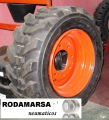 CUBIERTA solida 6.50 - 10 rodamarsa solid tires