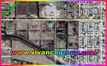 Se alquila Lote de 4.000 m2. en Av. del Trabajo al 2.200 de la localidad de Plottier, Provincia de Neuquén.