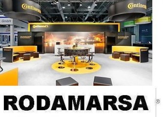 250/75 -12 robust CONTINENTAL Rodamarsa Solid tires