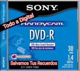 Discos Mini DVD Handycam Camera Sony a Pendrive