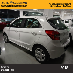 FORD KA SEL 1.5 SEDAN 5 PTAS 2018