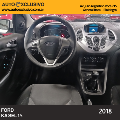 FORD KA SEL 1.5 SEDAN 5 PTAS 2018