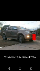 TITULAR VENDE Toyota Hilux-SRV 4x4 modelo 2006