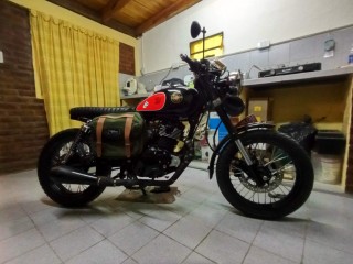 Moto Gilera 200cc Cafe Racer Mod 2015