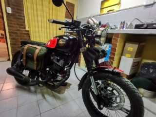 Moto Gilera 200cc Cafe Racer Mod 2015