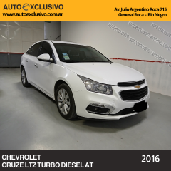 CHEVROLET CRUZE LTZ TURBO DIESEL AT 2016