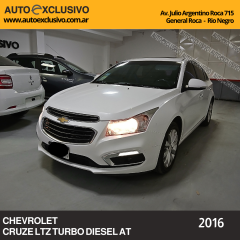 CHEVROLET CRUZE LTZ TURBO DIESEL AT 2016