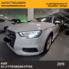 AUDI A3 1.4 T FSI SEDAN 4 PTAS 2019