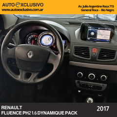 RENAULT FLUENCE PH2 1.6 DYNAMIQUE PACK SEDAN 4 PTAS 2017