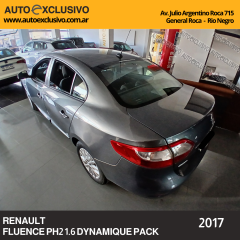 RENAULT FLUENCE PH2 1.6 DYNAMIQUE PACK SEDAN 4 PTAS 2017