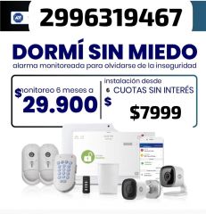 Oferta Alarma ADT Gral Roca