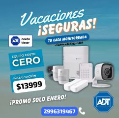 Oferta Alarma ADT Gral Roca