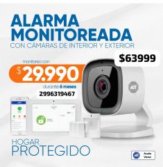 Oferta Alarma ADT Gral Roca